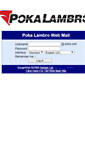Mobile Screenshot of mail.poka.com